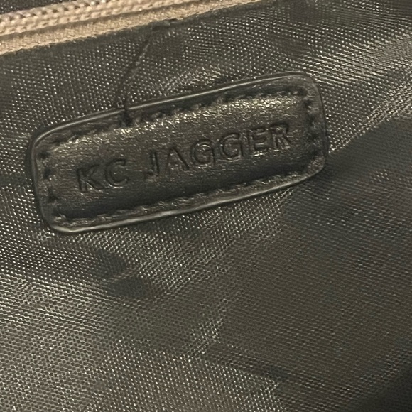 KC JAGGER Luxury Travel Gray Rolling Croc-Embossed Texture PU Leather Bag Carry - Picture 12 of 14